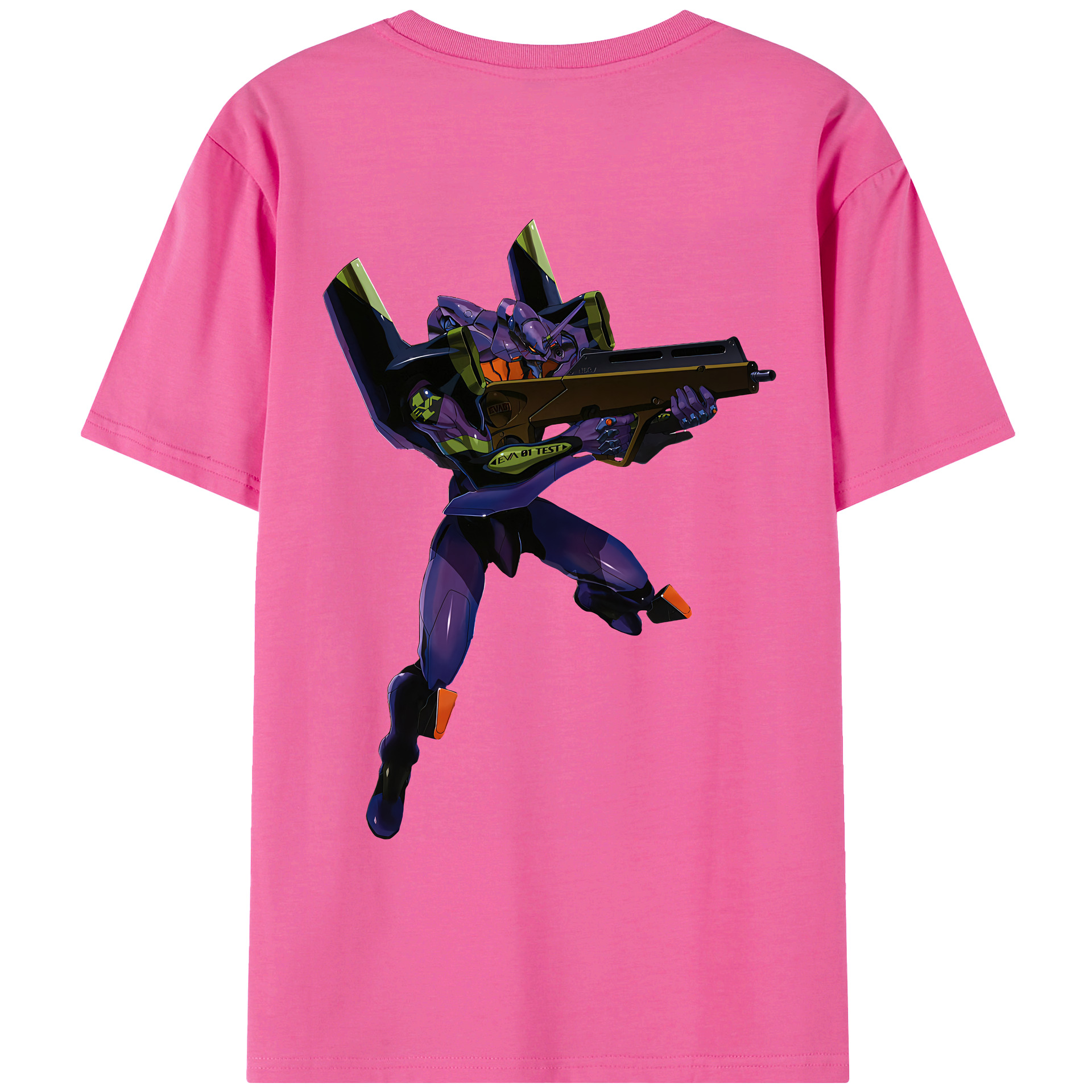 （画像用） EVA 新世紀エヴァンゲリオン レディース半袖Tシャツ(バックプリント)